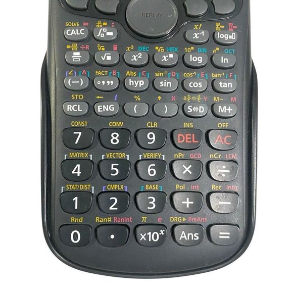 Casio FX-115ES PLUS Scientific Calculator With Cover Tested Working Solar Power - Picture 5 of 7